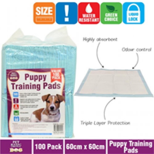 Jumbo puppy training pads 